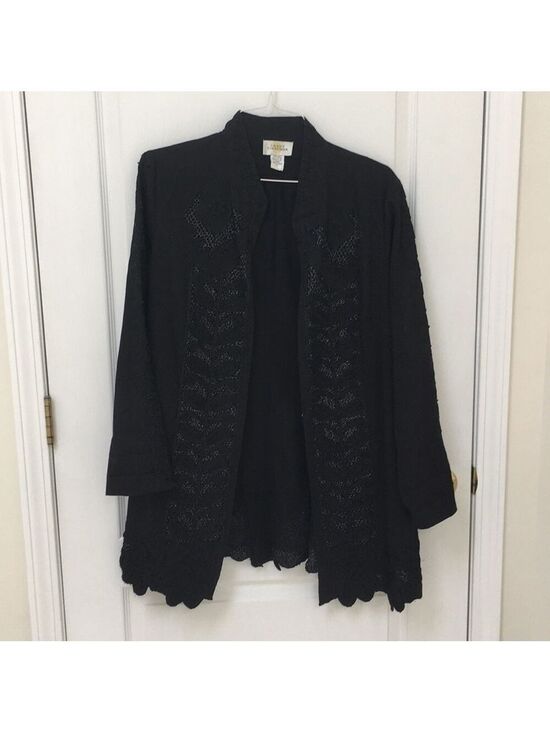 Sandy Starkman Jackets & Blazers - SANDY Starkman embroidered blazer
